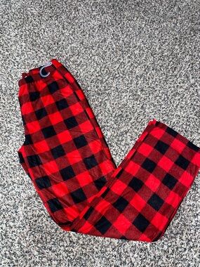 Target Red & Black Buffalo Plaid Lounge Pants Woman’s Size XS | NWOT